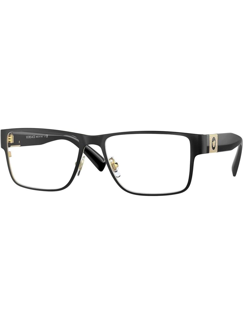 Versace Ve 55Mm Black Metal Rectangle #176455V10B